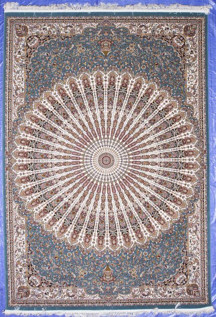 Carpet Kashan 773 blue