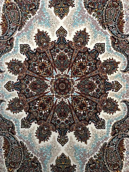 Carpet Kashan p807 cream