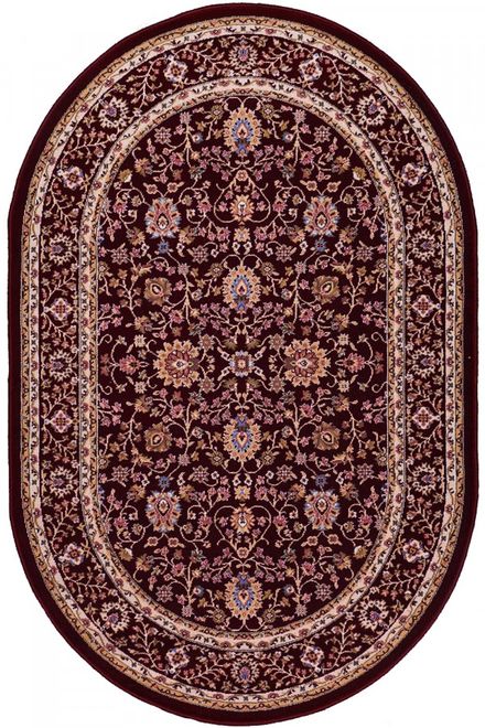 Carpet Kerman 0800a red