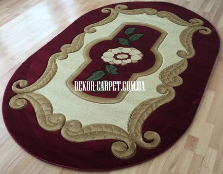 Carpet Liza 3014a red cream