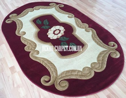 Carpet Liza 3014a red cream