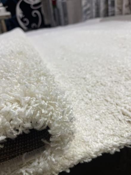 Loca Shaggy 6365A white cream