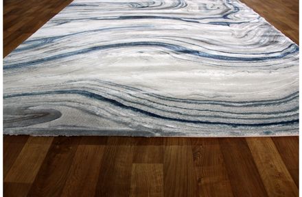 Ковер - Ковер Low Canyon 121za lblue изображение 1 () килим голубий мармур