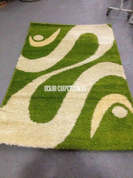 Carpet Lux Shaggy 0731 green