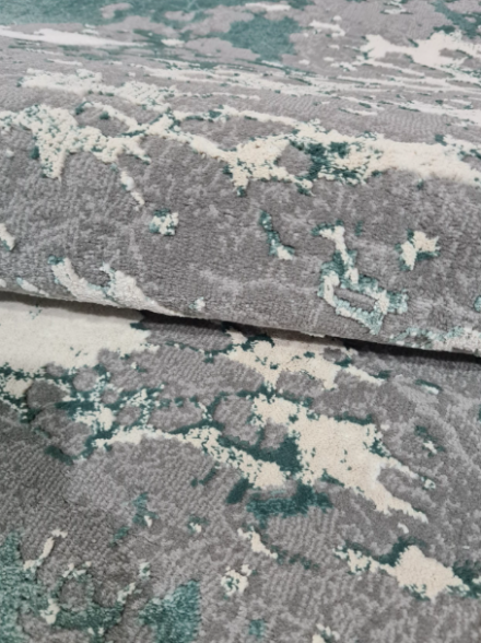 Carpet Luxury 05917 turquoise grey