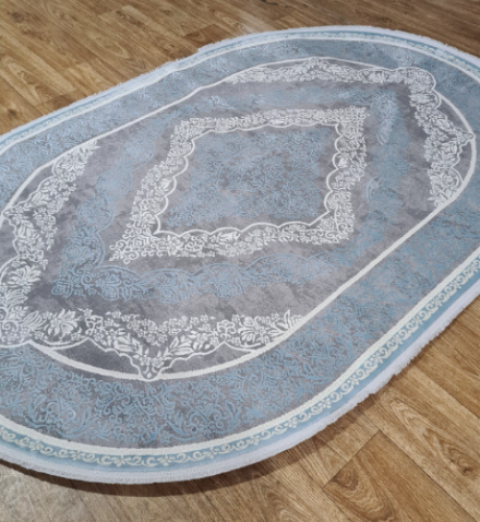 Килим Luxury 05986 grey blue