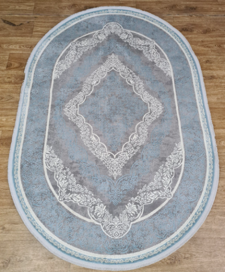 Килим Luxury 05986 grey blue
