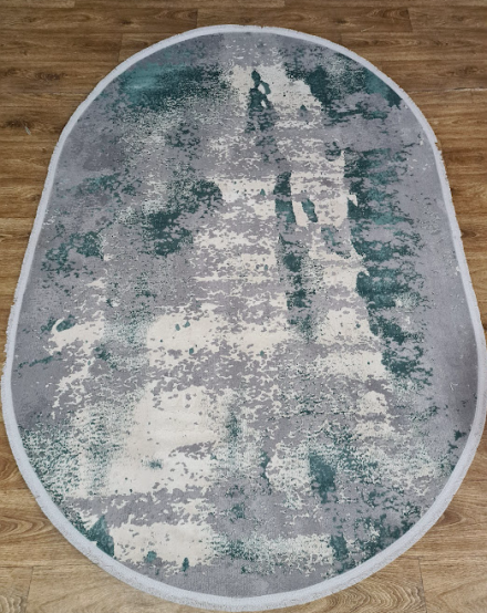 Carpet Luxury 06185 turquoise vizon