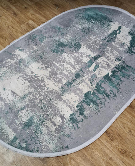 Carpet Luxury 06185 turquoise vizon