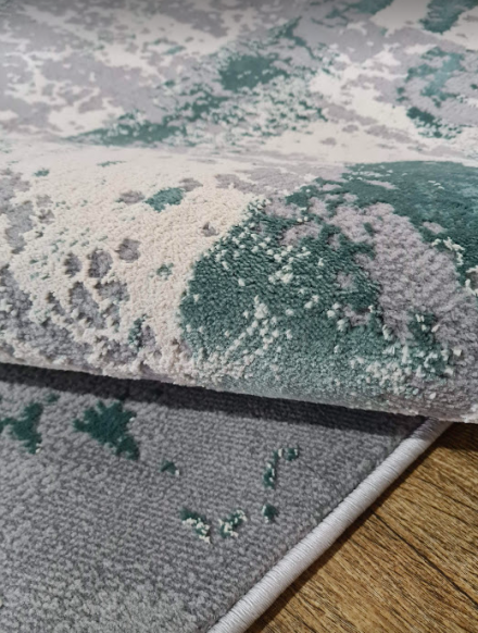 Carpet Luxury 06185 turquoise vizon