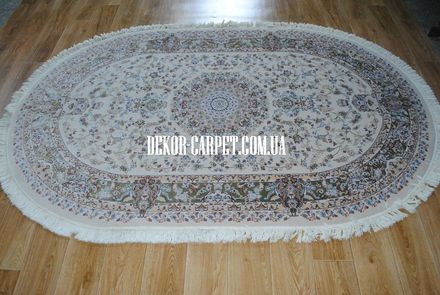Carpet Mashad 0502b cream green