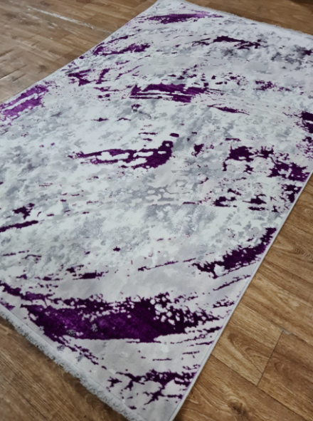 Килим Moda 4576 lilac lgrey