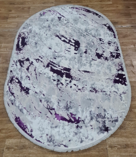 Килим Moda 4576 lilac lgrey