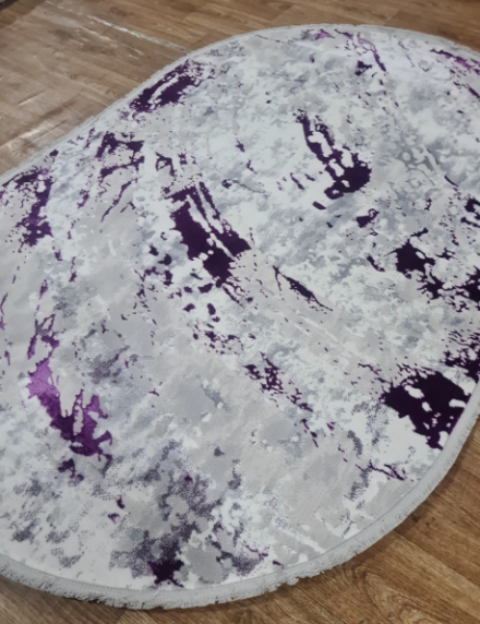 Килим Moda 4576 lilac lgrey
