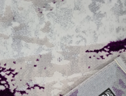 Килим Moda 4576 lilac lgrey