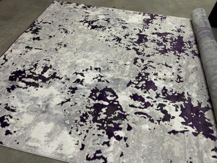 Доріжка Moda 8241 lilac lgrey dor