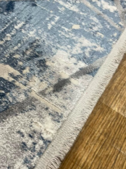 Килим Moda 8259a lblue dgrey