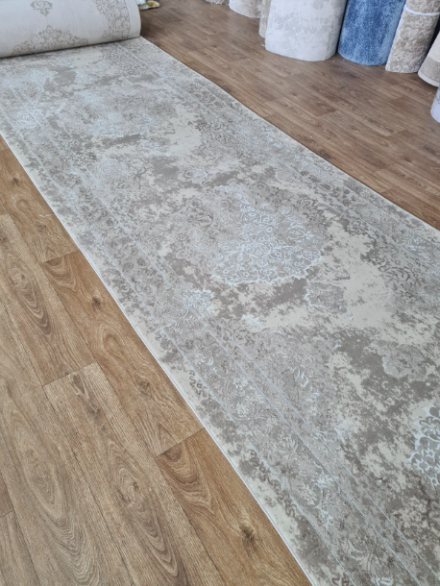 Runner Odessa 08126H brown poly beige dor