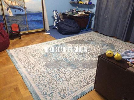 Carpet Rapsody n796a lgrey blue