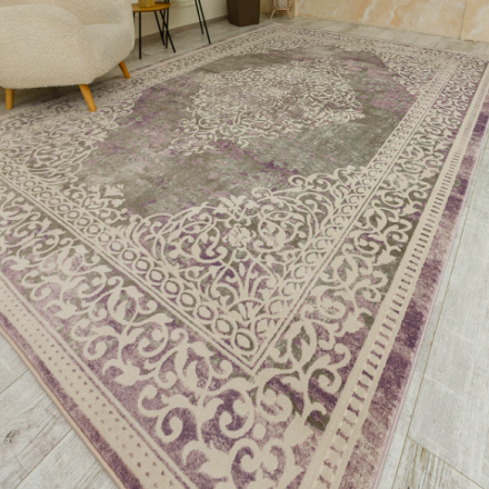 килим Rapsody n796a lgrey lila
