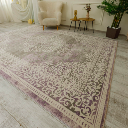 килим Rapsody n796a lgrey lila