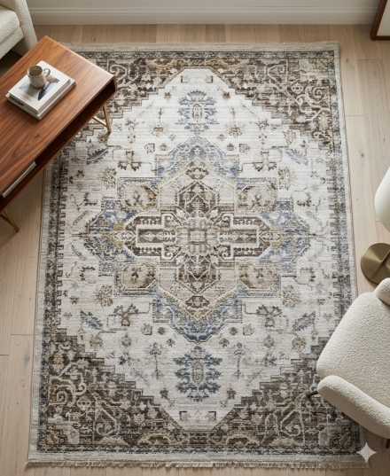 Ковер Rivoli KU91B light beige