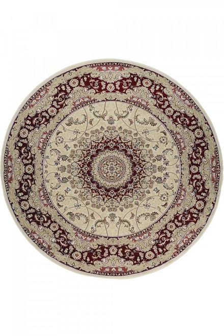 Carpet Royal Esfahan 2194b cream red
