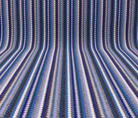 Stripe 6936 blue dor