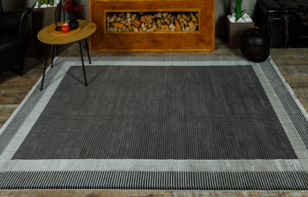 Ковер Taboo+ DE16C grey black