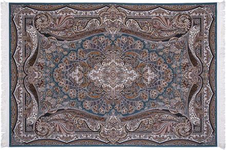 Carpet Tabriz 29 turquoise blue