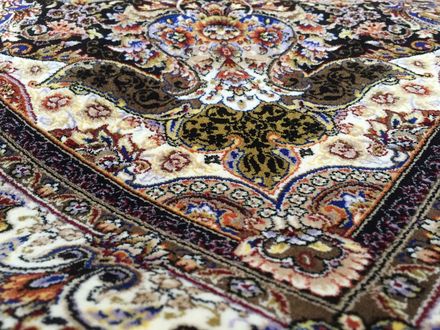 Carpet Tabriz 98 dark walnut