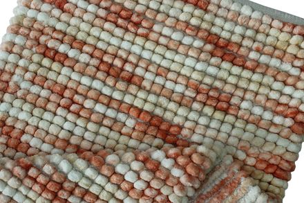 Carpet Woven rug plus 16223 orange