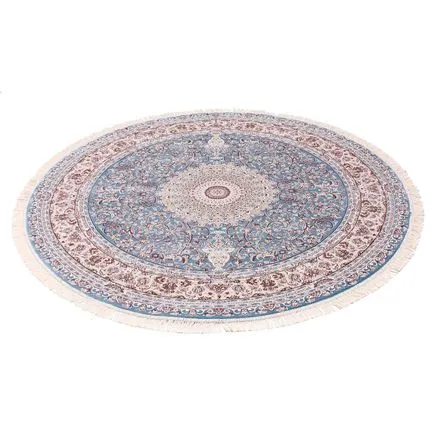 Килим Esfahan 4996A-blue-ivory