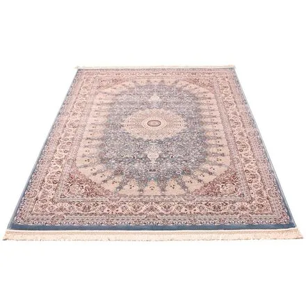 Килим Esfahan 4996A-blue-ivory