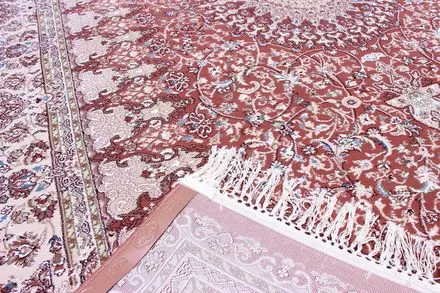 Килим Esfahan 4996a rose ivory
