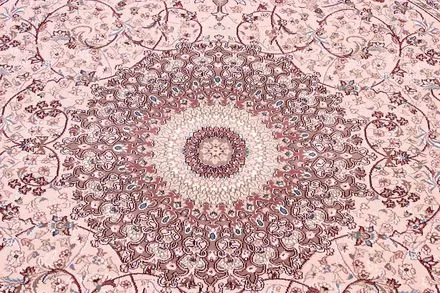 Килим Esfahan 4996a ivory-brown