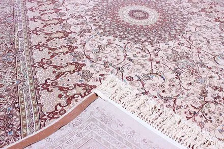 Килим Esfahan 4996a ivory-brown