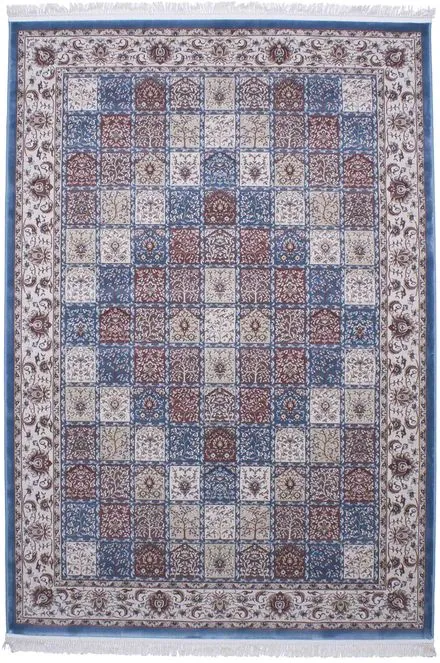 килим Esfahan 9468A-BLUE-IVORY