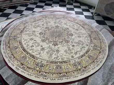 Килим Iran 4130A cream kolo