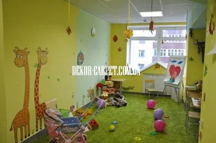 Килим Lux Shaggy 1000 green