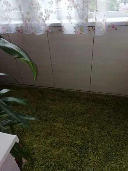 Килим Lux Shaggy 1000 green