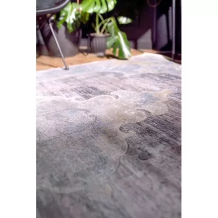 Килим Soho Z244B dgrey grey